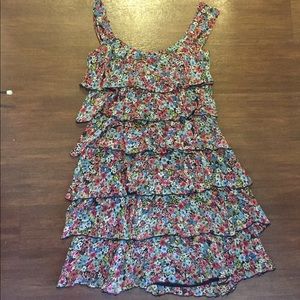 Floral print dress