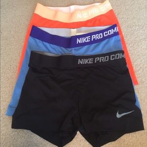 Nike pro combat compressions