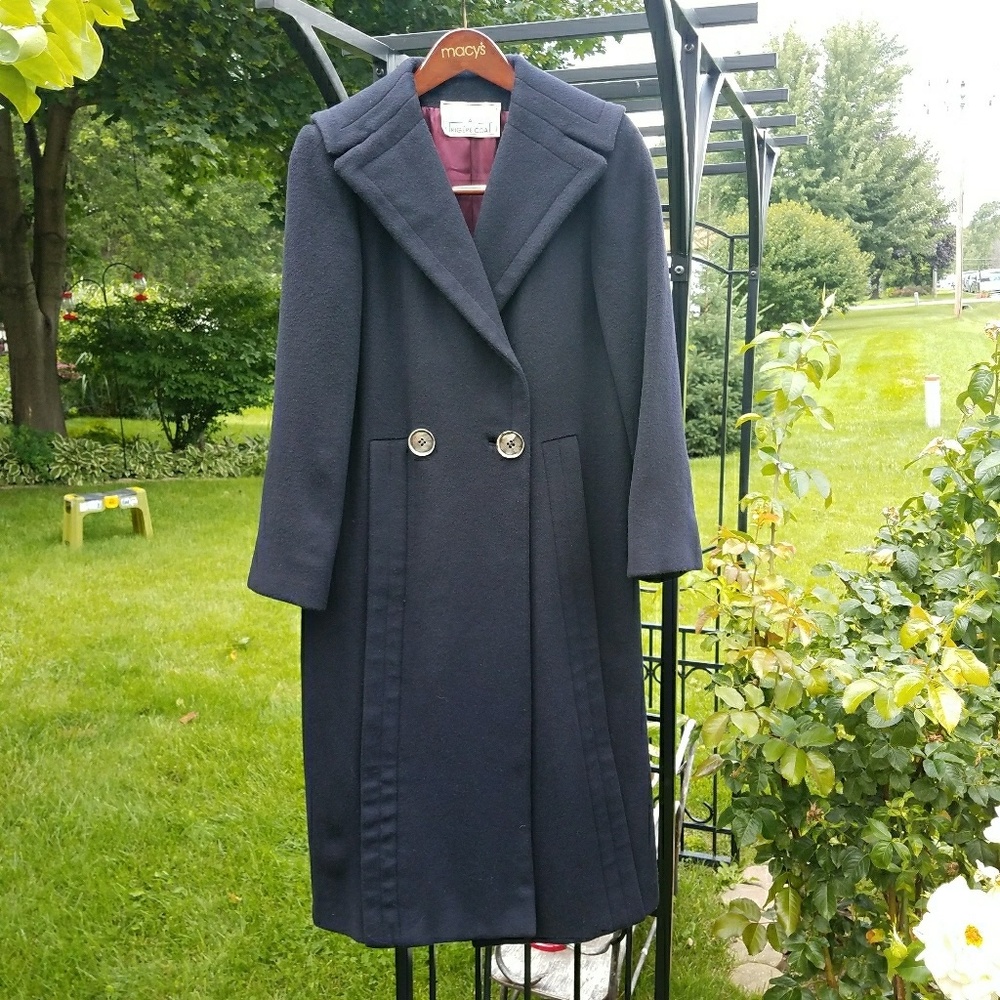 Pauline Trigere Wool Coat