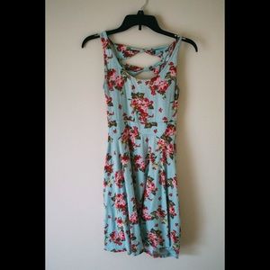 Delia's flowered dress