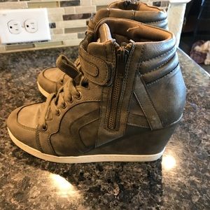 REDUCED Candies wedge sneakers