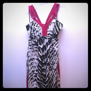 Express print maxi dress