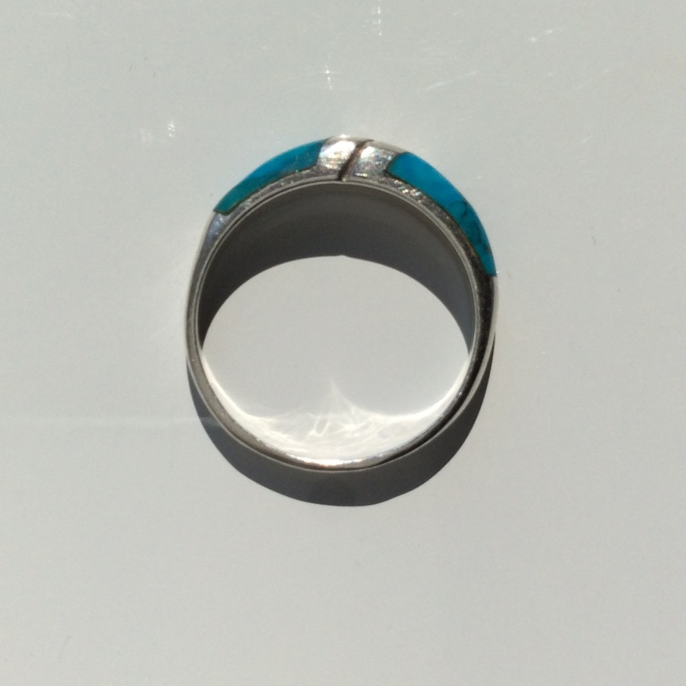 Boho Sterling Silver and Turquoise Ring!