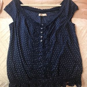 Hollister Off the Shoulder Blouse
