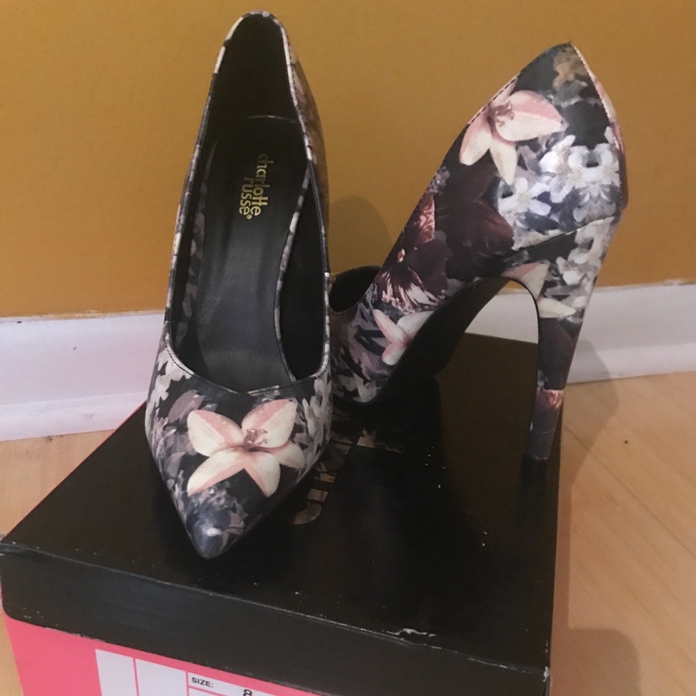 Floral Heels