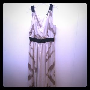 Express wild print maxi dress