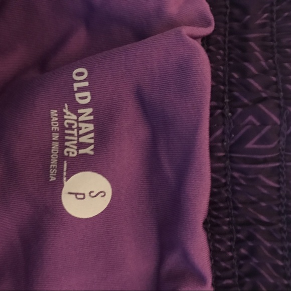 Purple Athletic Shorts - Picture 2 of 2