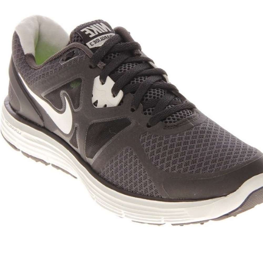 🎉Black and White Lunarglide 3 Nike Running Shoe