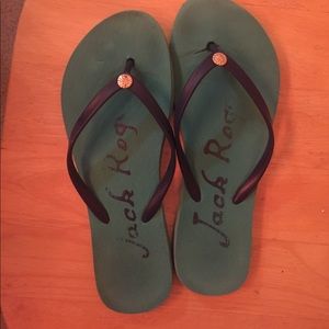 Jack Rogers flip flops