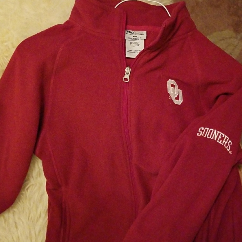Boys fleece zip front