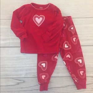 Girls 18-24m Gymboree Heart Pajamas