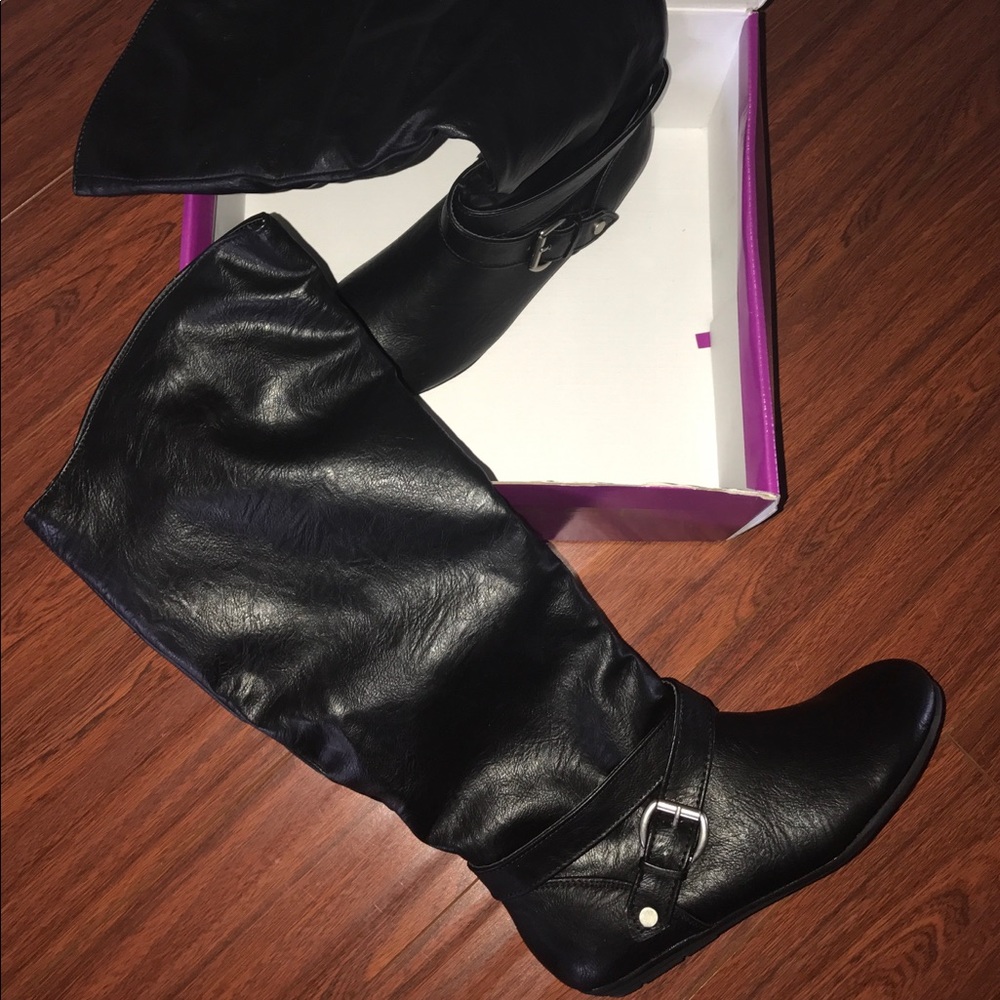 Black Rampage Riding boots