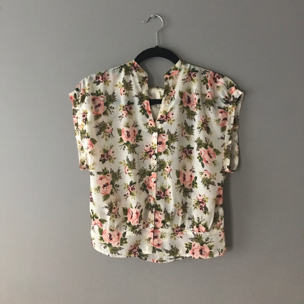 Floral blouse