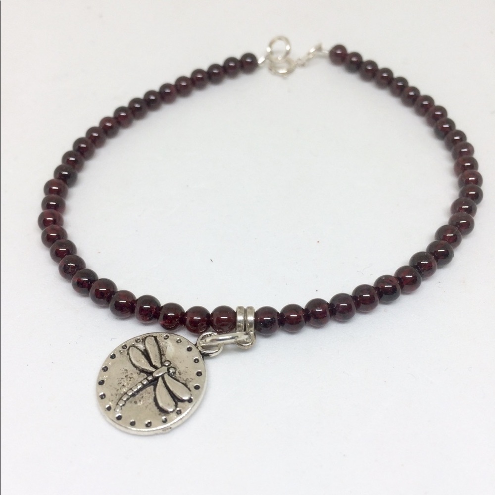 ❤️Dark Red Garnet Bracelet