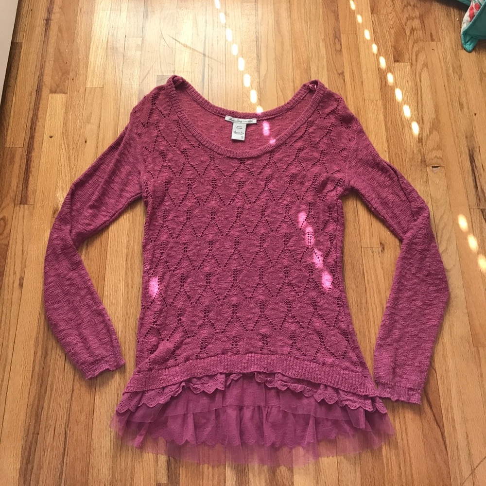 american rag long sleeve top