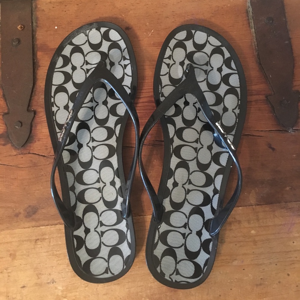 Coach Flip Flops