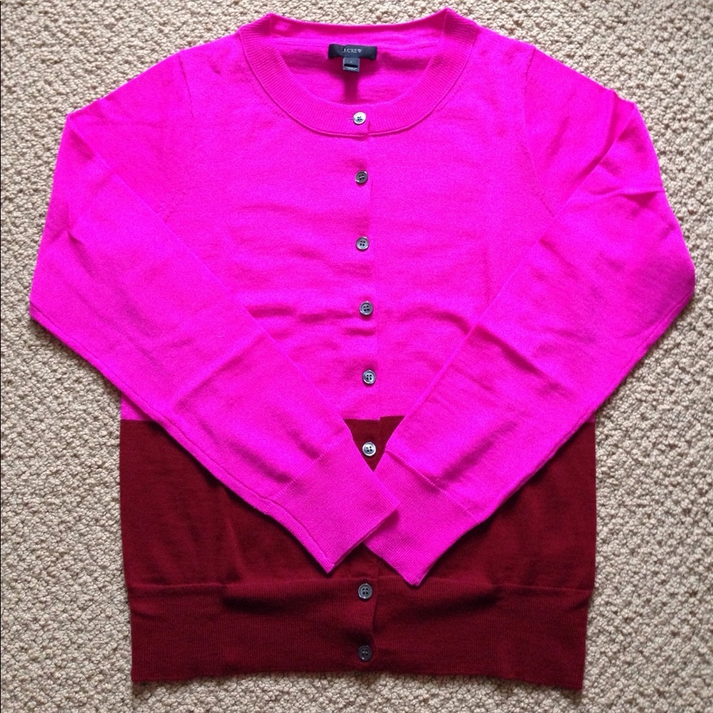 J.Crew Tippi Colorblock Cardigan