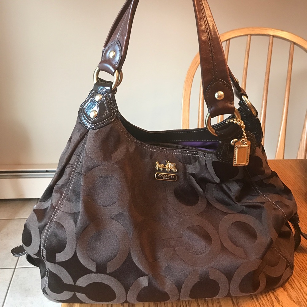 Coach 3 pocket shoulder bag