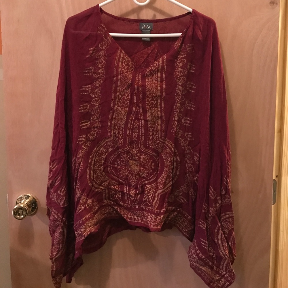 Moroccan style Poncho