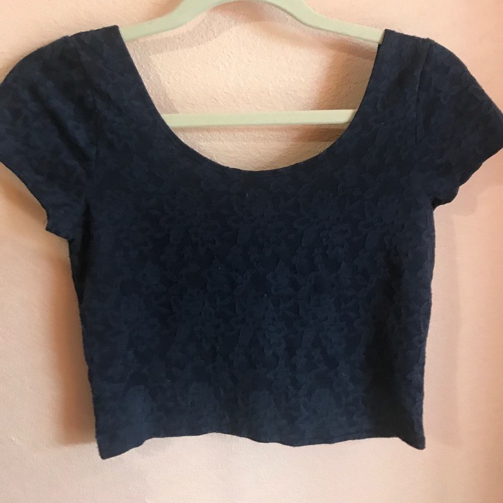 Abercrombie & Fitch Crop Blouse