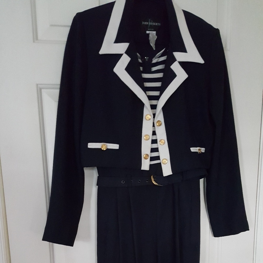 John Roberts Jumpsuit with Jacket