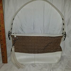 Coach Cream Small Hobo