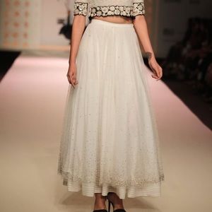 White sparkle skirt