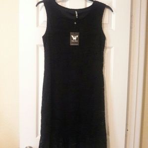 White Mark Lace Dress