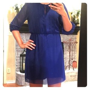 Blue Mini dress