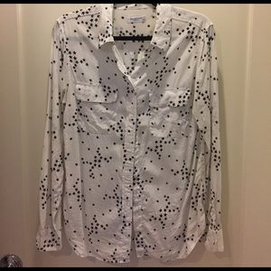 Equipment silk star blouse