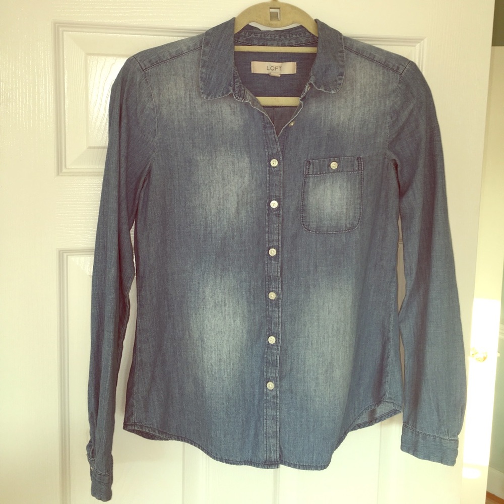 Jean Button Down Shirt