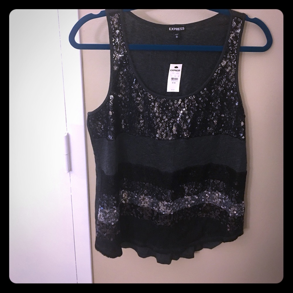 Express New Year’s Eve top