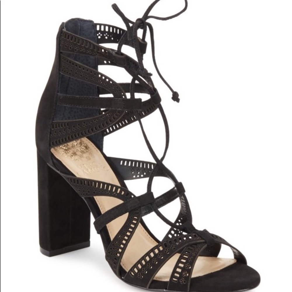 Authentic Vince Camuto Mindie Ghillie Sandals