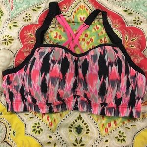 EUC. Worn twice. VSX criss-cross back sports bra
