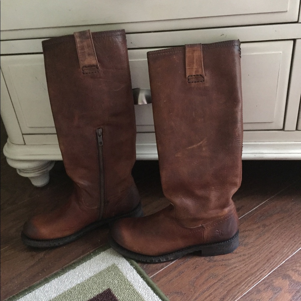 Authentic Frye Jenna Riding Boots
