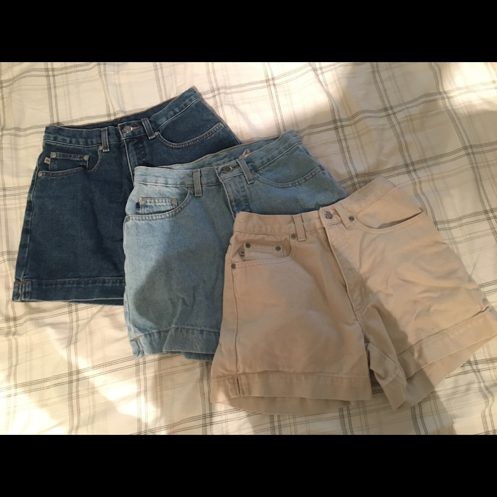 90s high waisted shorts