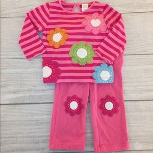 Girls 18-24m Gymboree Flower Outfit