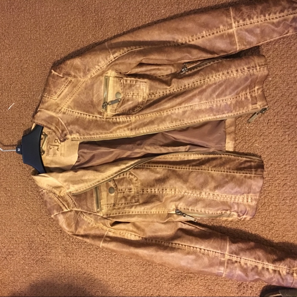 Leather jacket