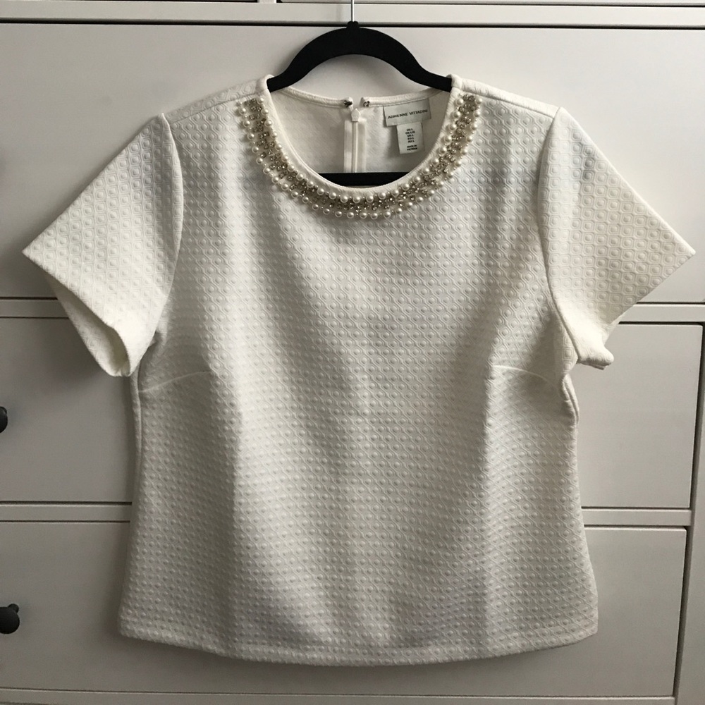 White dressy top