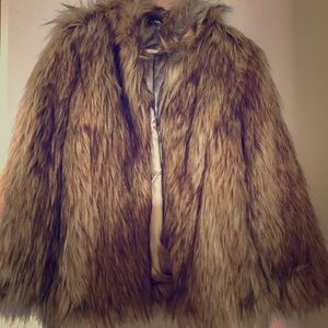 ASOS faux fur coat