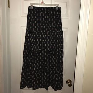Hipster maxi skirt size small