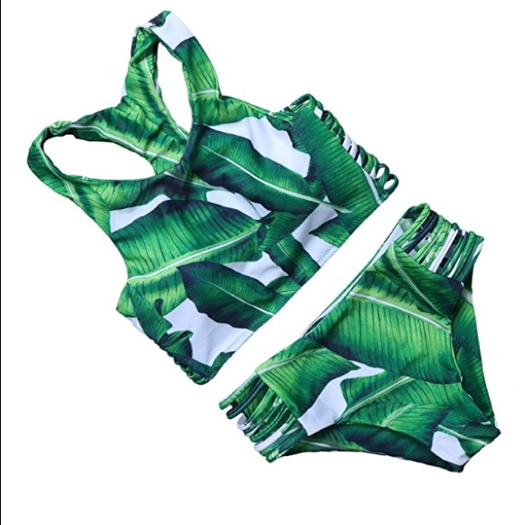 Women’s Padded Floral Bikini Bathing Suit - Picture 1 of 4