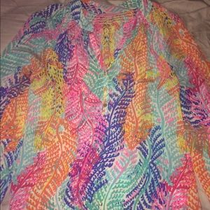 Electric Feel Lilly Elsa Top