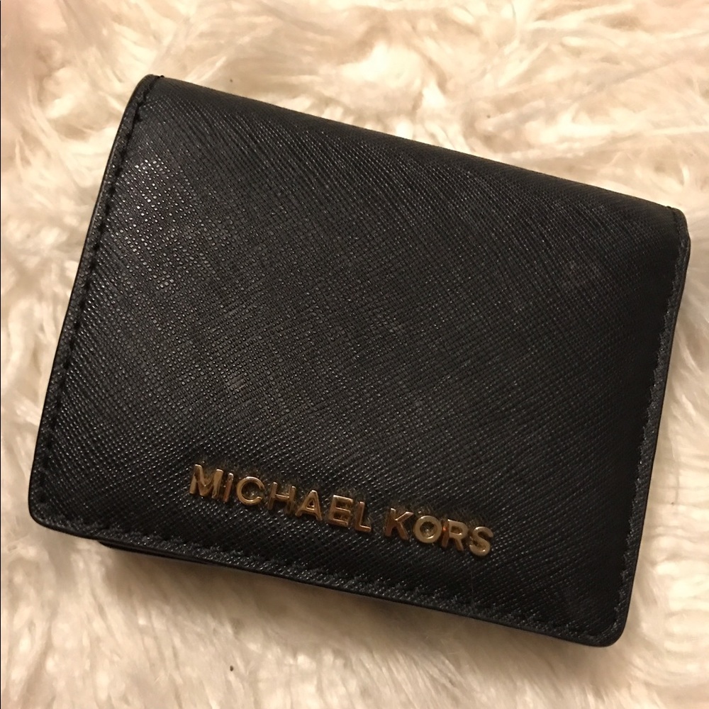 Michael Kors Mercer RFID Flap Card Holder