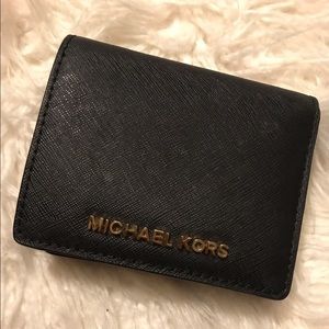Michael Kors Mercer RFID Flap Card Holder