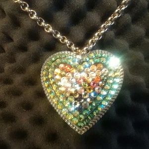 Tarina Tarantino multi color big heart