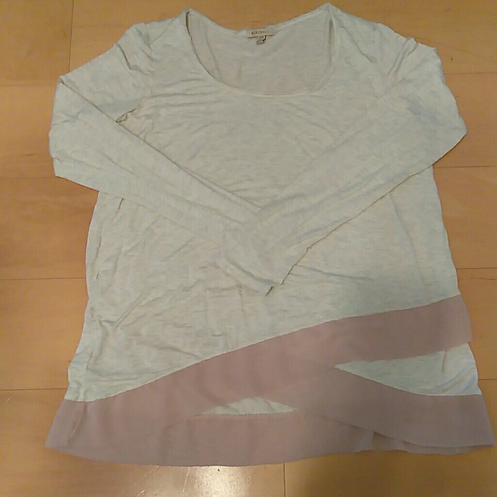 ❤❤SOLD❤❤Anthropologie Bordeaux Top