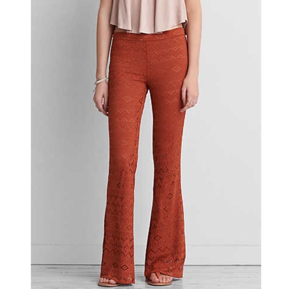 American Eagle Outfitters Pants - ❌SOLD❌Orange Boho Pants 🍊
