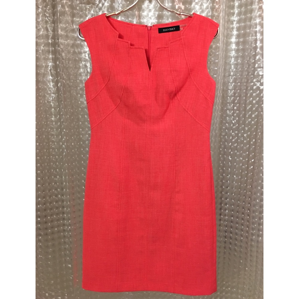Ellen Tracy Coral Dress