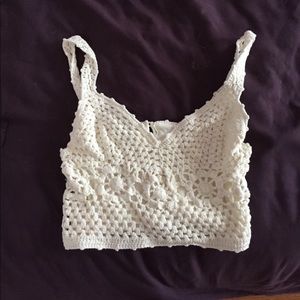 Super cute knitted crop top/bralette